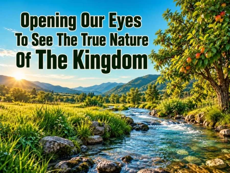 Opening Our Eyes To See The True Nature Of The Kingdom